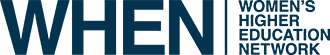 WHEN Women's Higher Education Network Logo